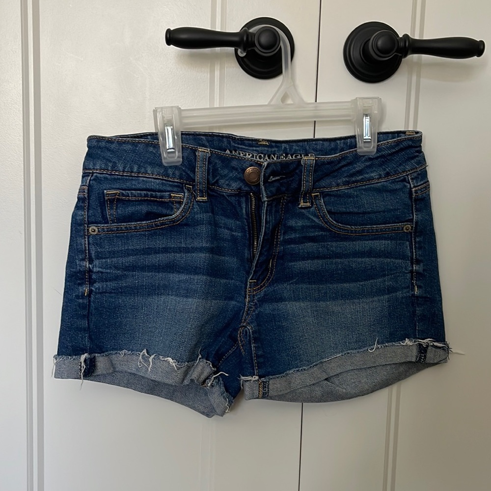 American eagle jean shorts